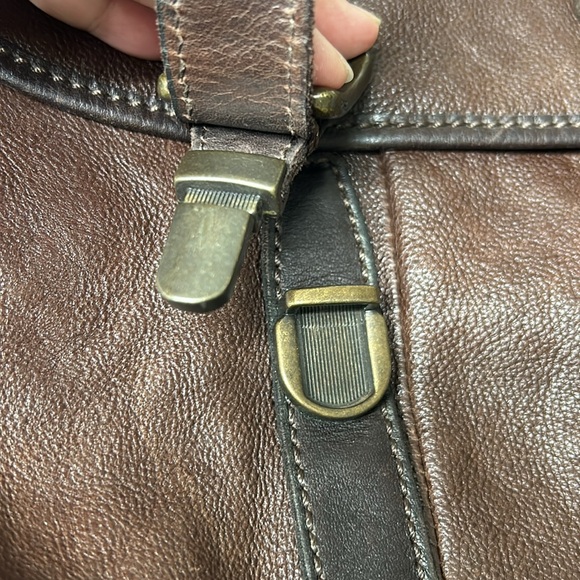 🖤Fossil briefcase / satchel crossbody bag - Picture 9 of 17